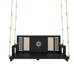 Laurel Inlay Woven Hanging Swing — view 5