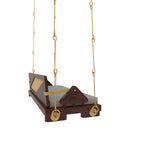 Liora Solid Wood Hanging Swing — view 5