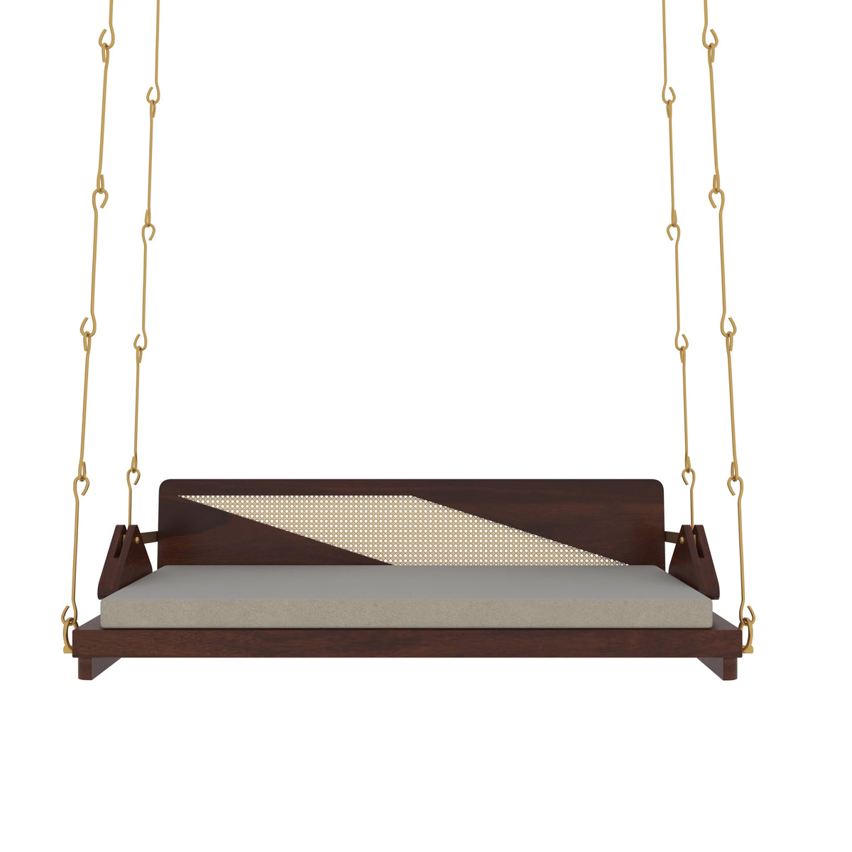 Liora Solid Wood Hanging Swing — view 6