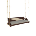 Liora Solid Wood Hanging Swing — view 8