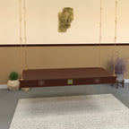 Fiora Carved Hanging Swing — view 1