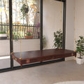 Estelle Carved Hanging Swing — view 1