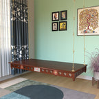 Evora Solid Wood Hanging Swing — view 1