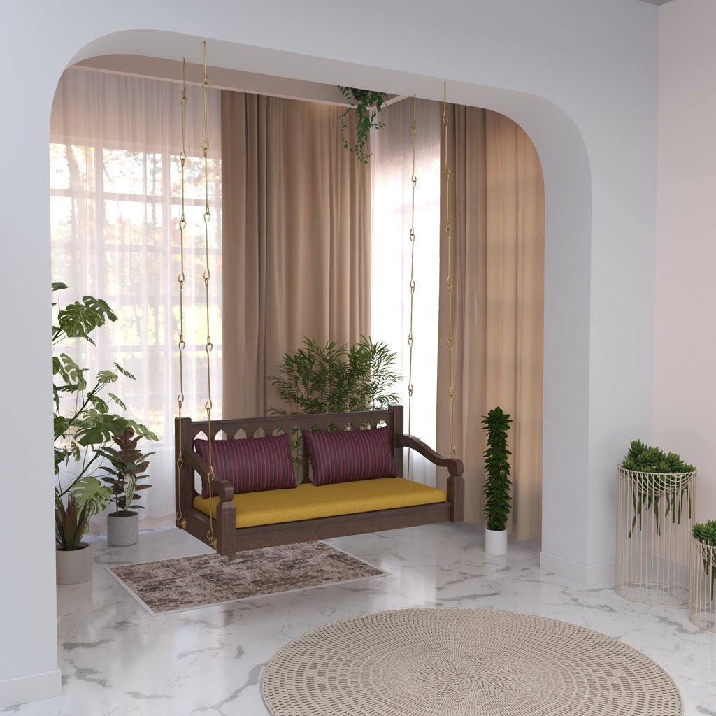 Celine Curved Hanging Swing — view 1