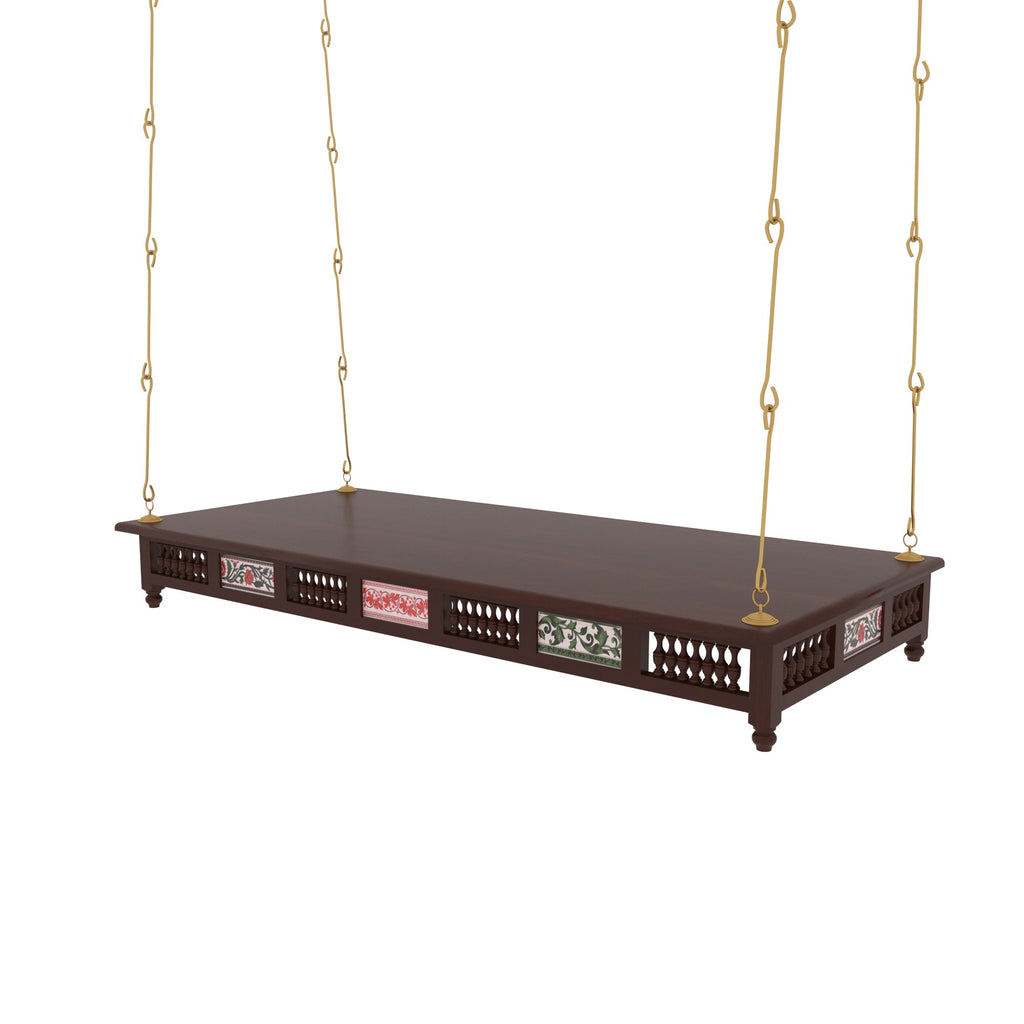 Elara Carved Hanging Swing — view 2
