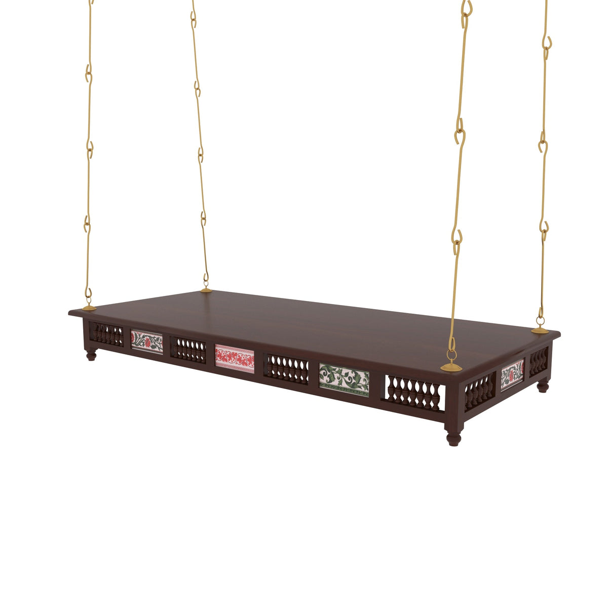 Elara Carved Hanging Swing — view 2