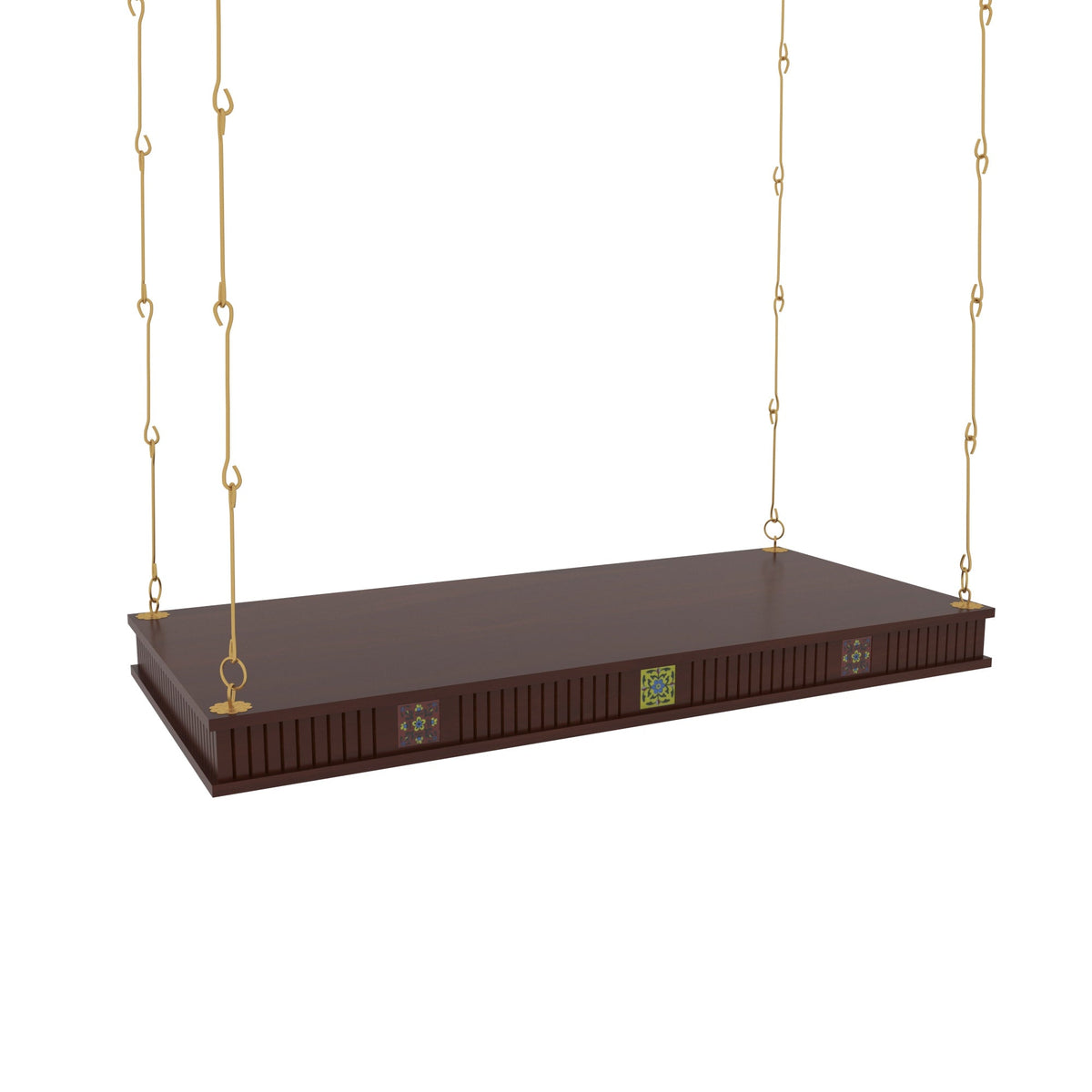 Fiora Carved Hanging Swing — view 2