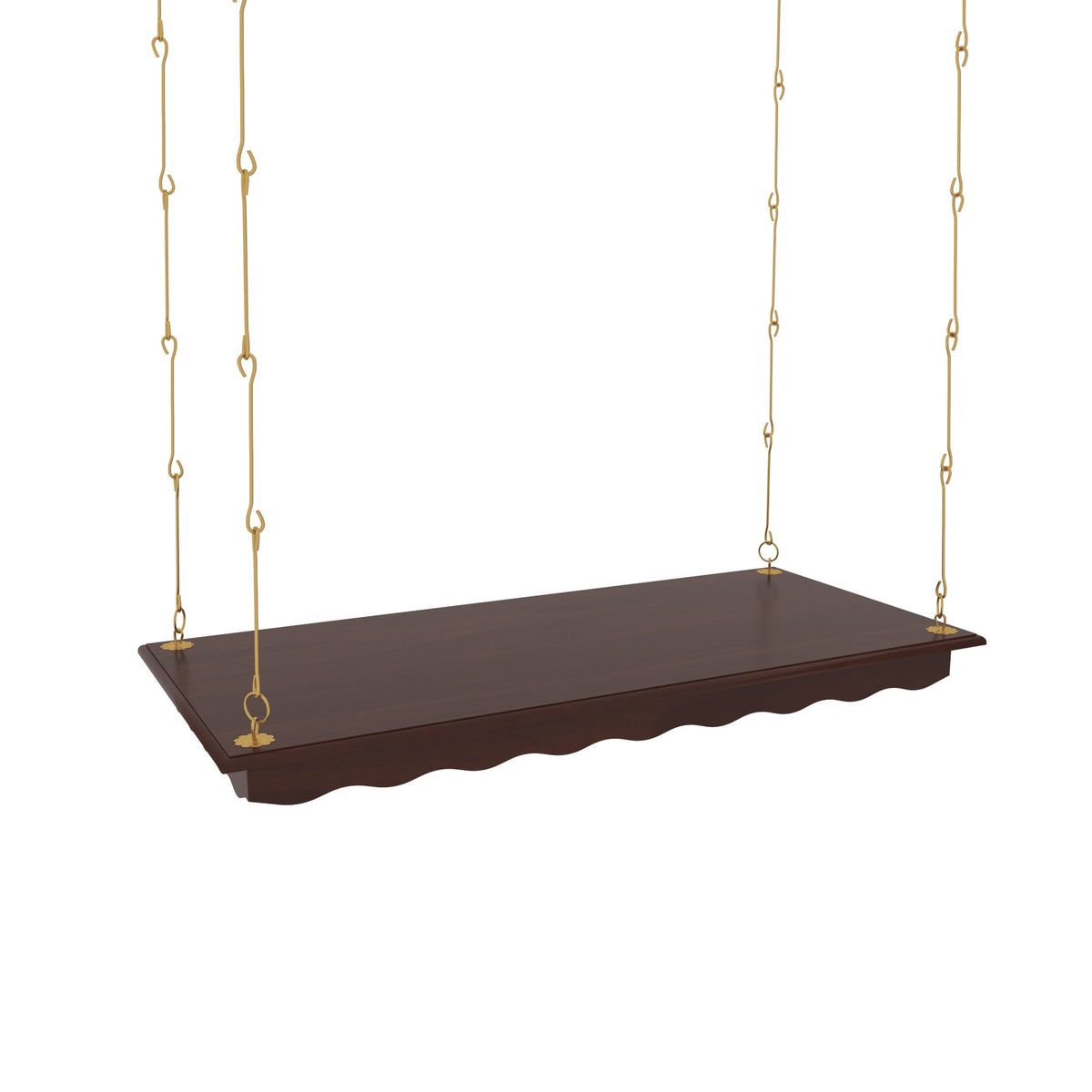 Faye Carved Hanging Swing — view 2