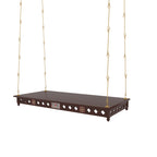 Evora Solid Wood Hanging Swing — view 2