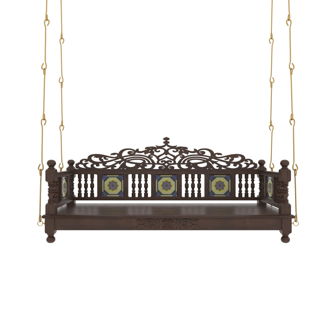 Briar Jali Tiled Hanging Swing — view 2