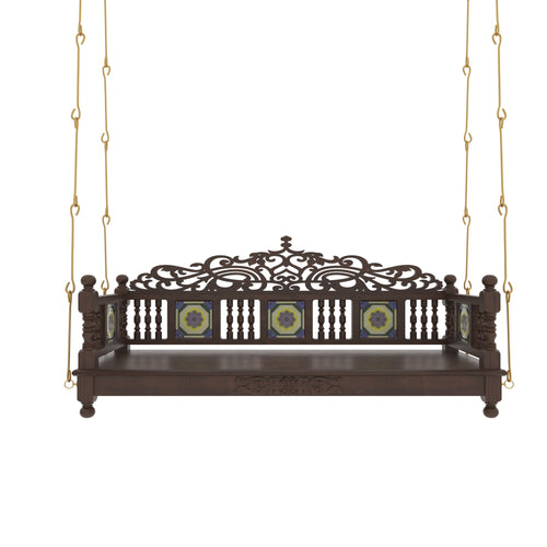 Briar Jali Tiled Hanging Swing — view 2