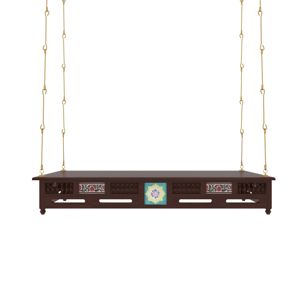 Elise Solid Wood Hanging Swing — view 2