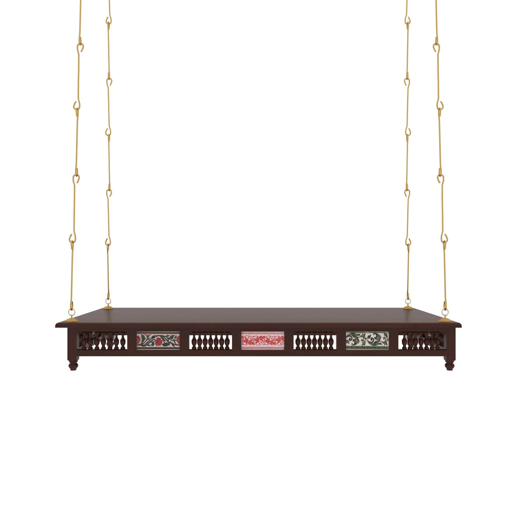 Elara Carved Hanging Swing — view 3