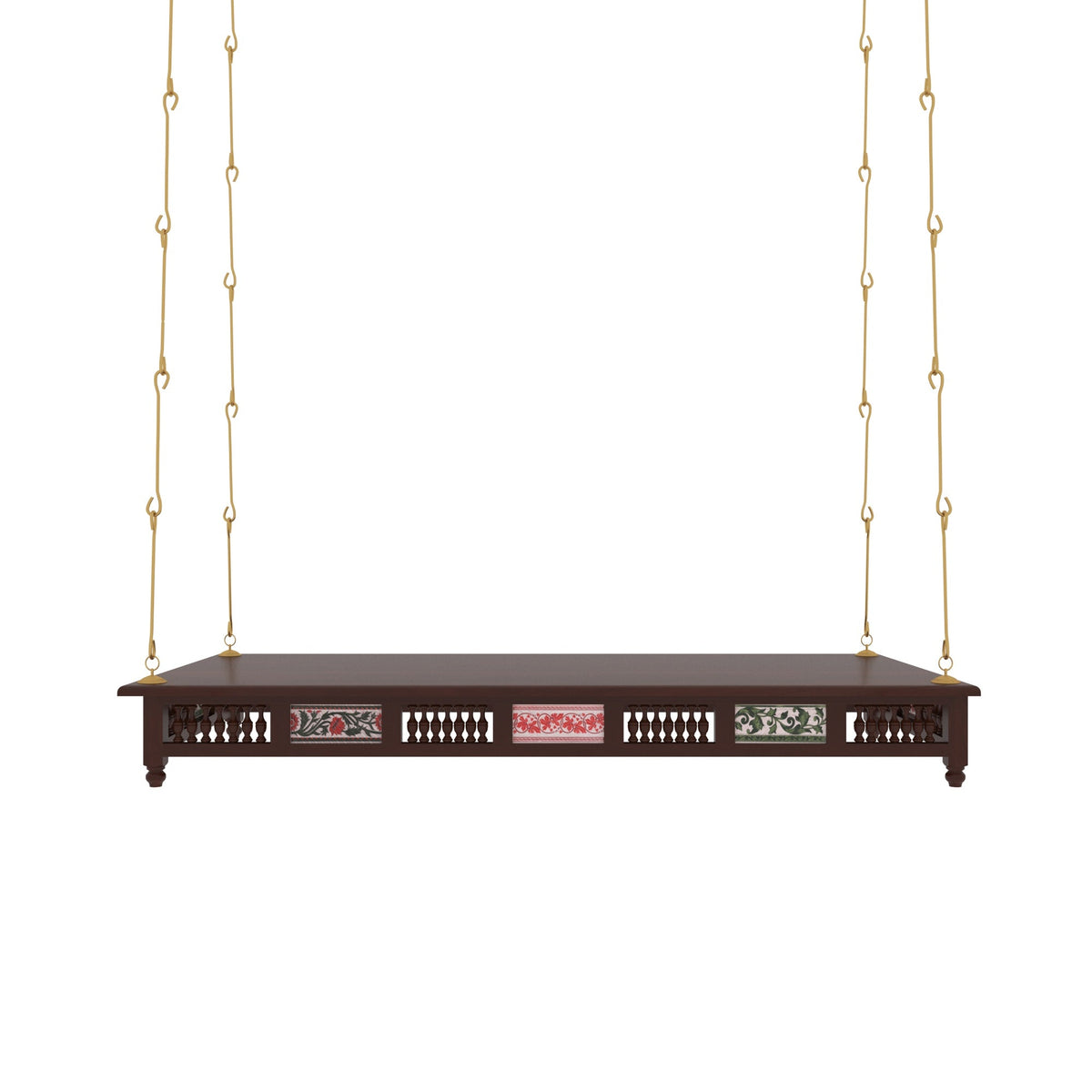 Elara Carved Hanging Swing — view 3