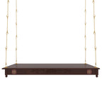 Estelle Carved Hanging Swing — view 3