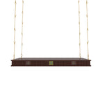 Fiora Carved Hanging Swing — view 3