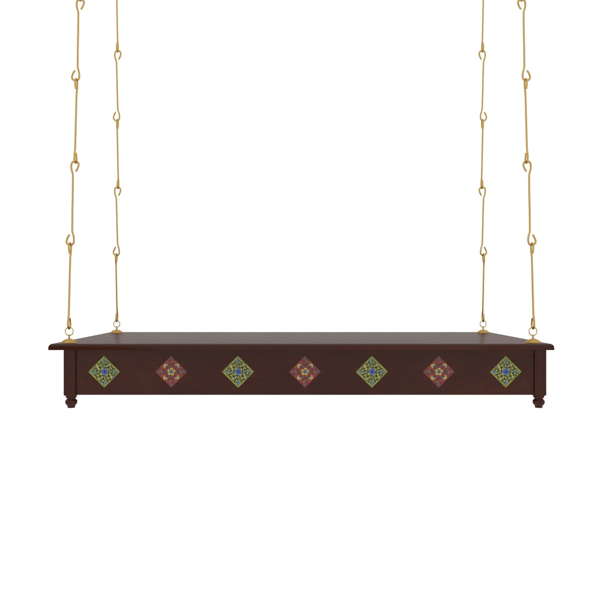 Elodie Solid Wood Hanging Swing — view 3