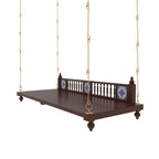 Iris Solid Wood Hanging Swing — view 3