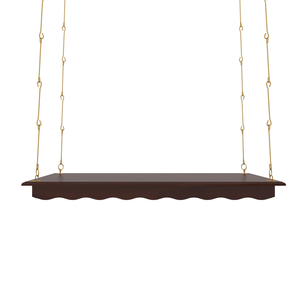 Faye Carved Hanging Swing — view 3