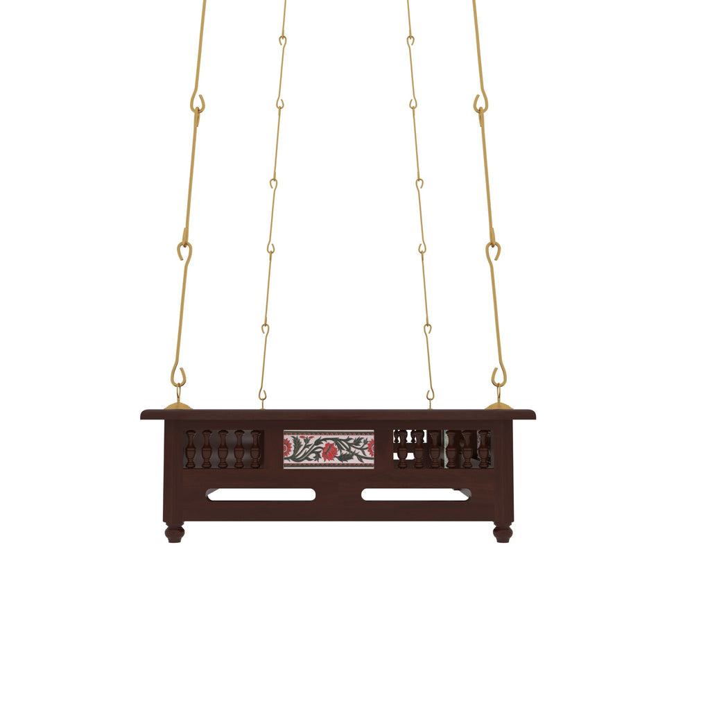 Elise Solid Wood Hanging Swing — view 4