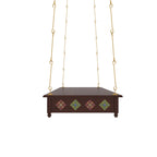 Elodie Solid Wood Hanging Swing — view 4