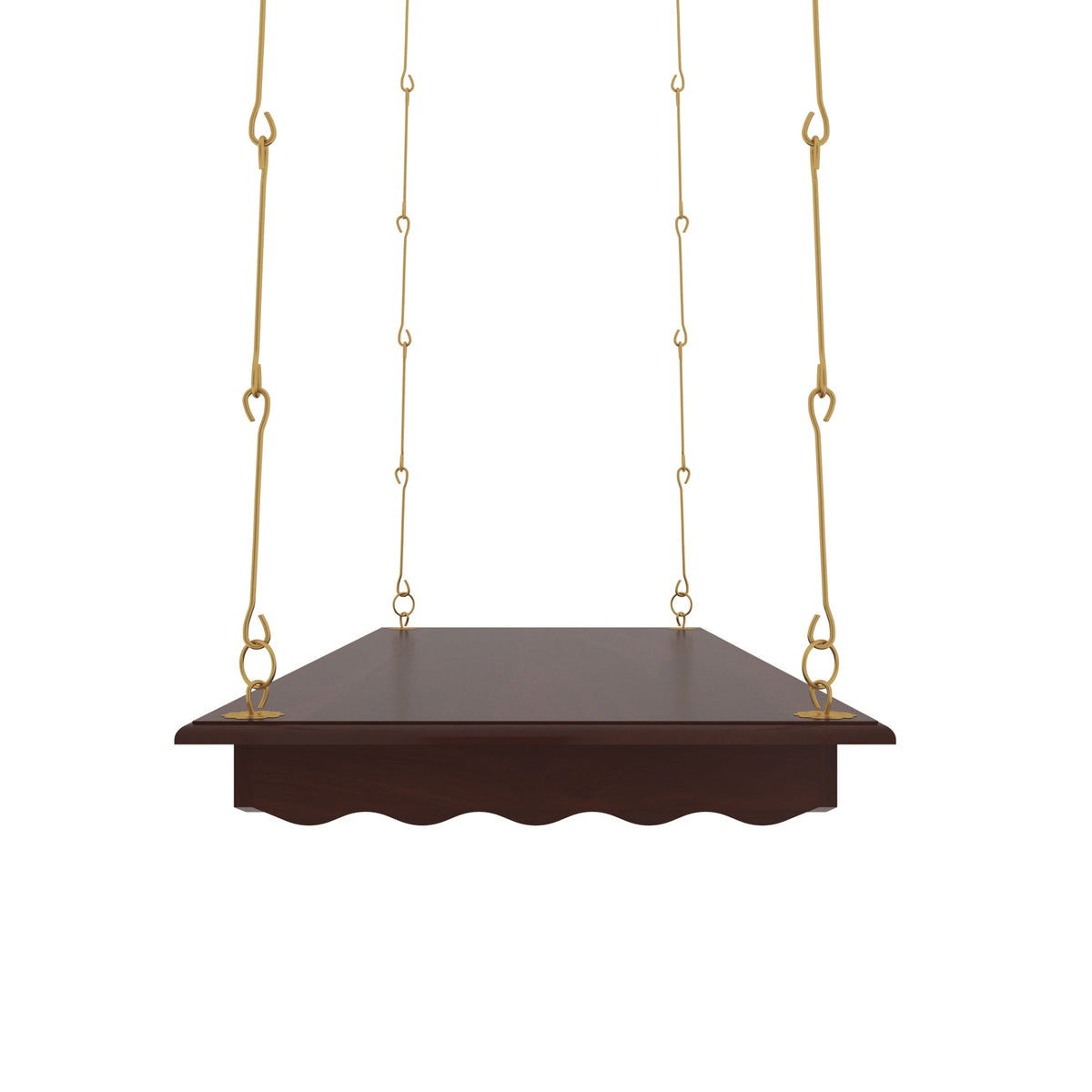 Faye Carved Hanging Swing — view 4