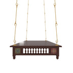 Delphine Solid Wood Hanging Swing — view 4