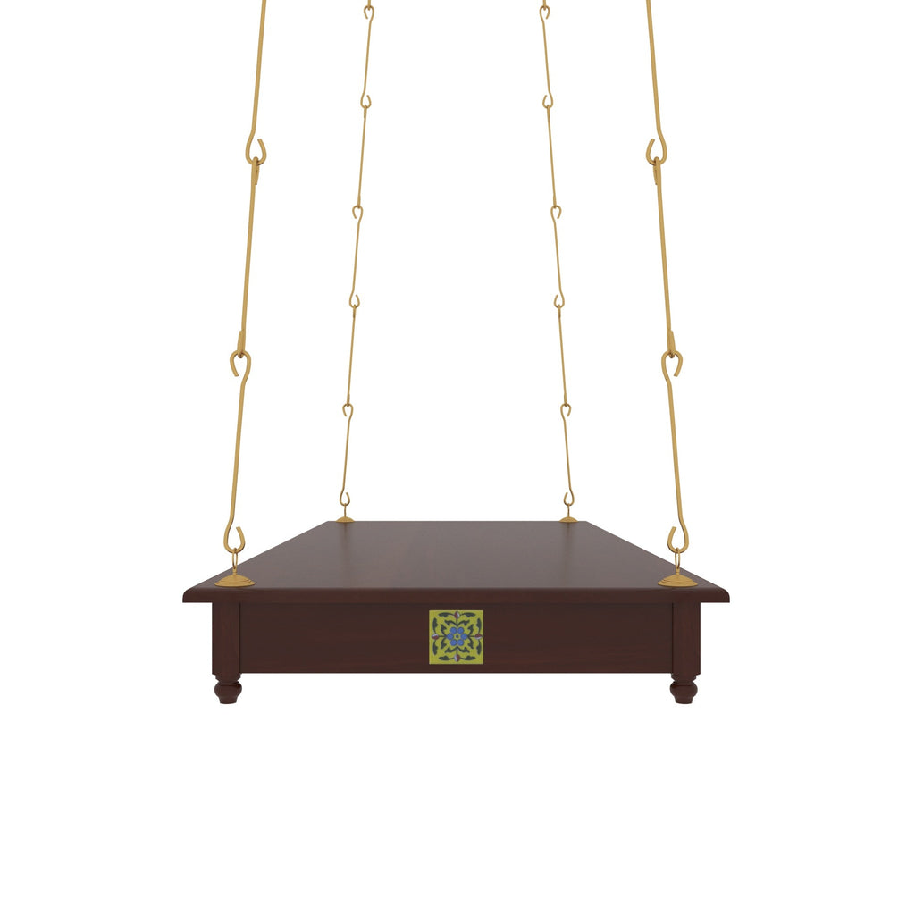 Estelle Carved Hanging Swing — view 5