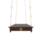 Estelle Carved Hanging Swing — view 5
