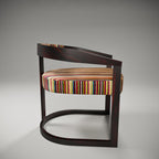 Laurel Round Curved Armchair — view 5