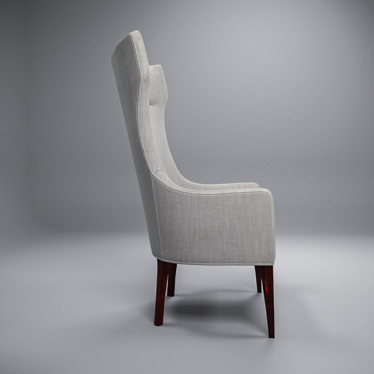 Calla White Armchair — view 3