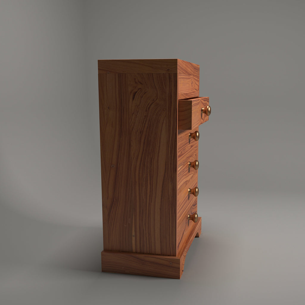 Jolie Solid Wood 6 Compartment Jewellery Chest - product image 4