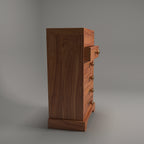 Jolie Solid Wood 6 Compartment Jewellery Chest - product image 4
