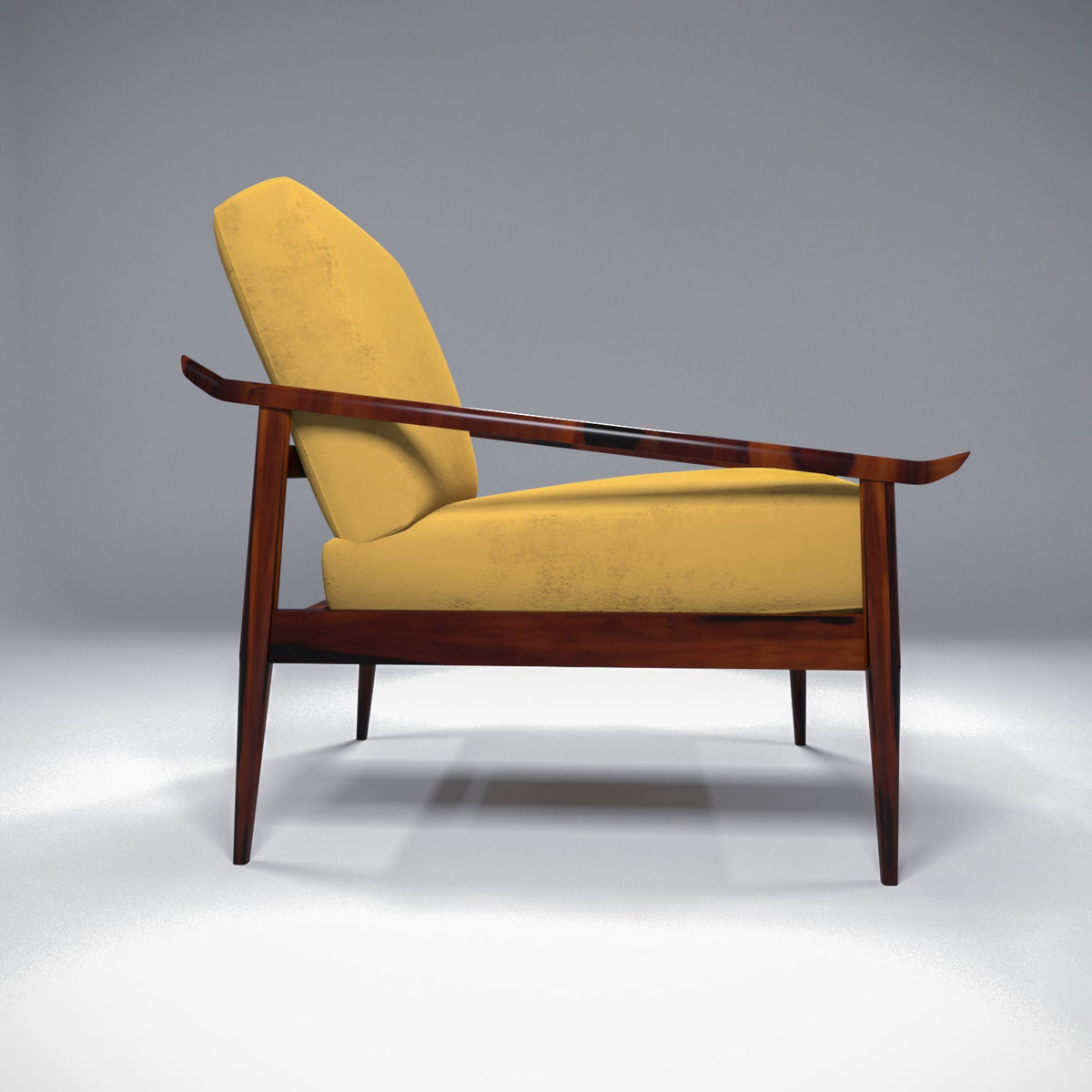 Liora Upholstered Armchair — view 3