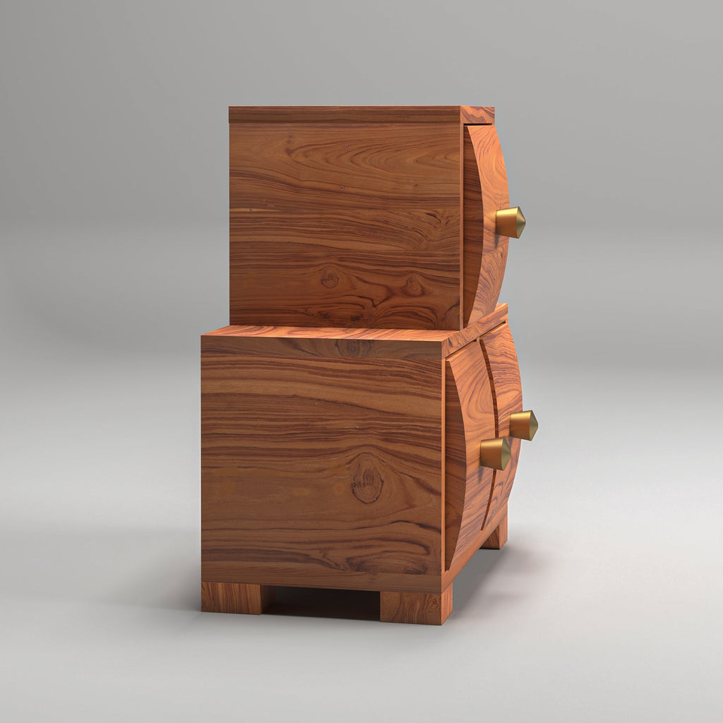 Etta Solid Wood Tiered 3 Drawer Chest - product image 3