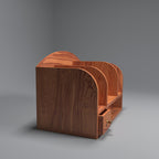 Arcadia Solid Wood Arched Desk Organizer - product image 4