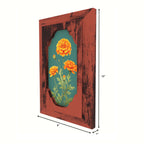 Dalia Floral Rustic Wall Panel — view 4