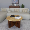 Elise Round Two-Tone Coffee Table — view 1