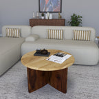 Elise Round Two-Tone Coffee Table — view 1