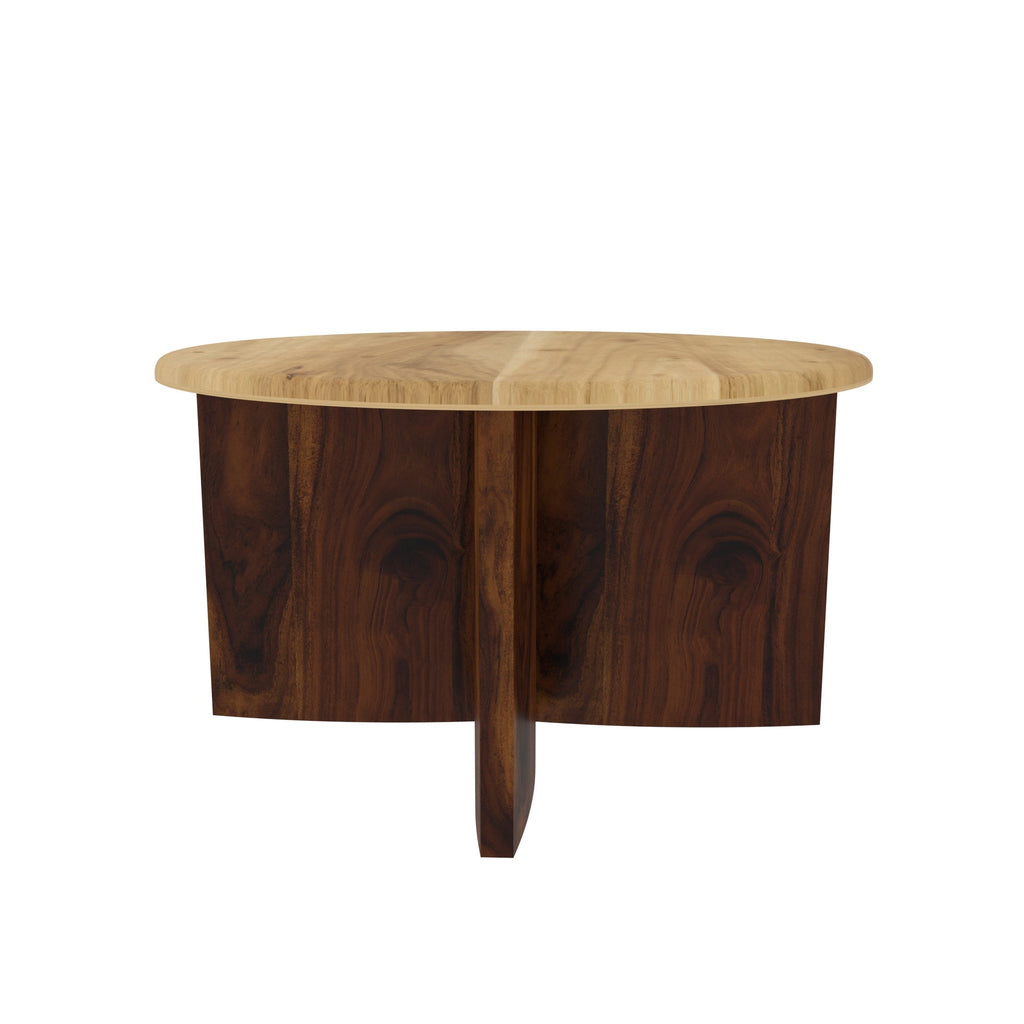 Elise Round Two-Tone Coffee Table — view 2