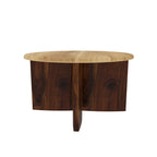 Elise Round Two-Tone Coffee Table — view 2