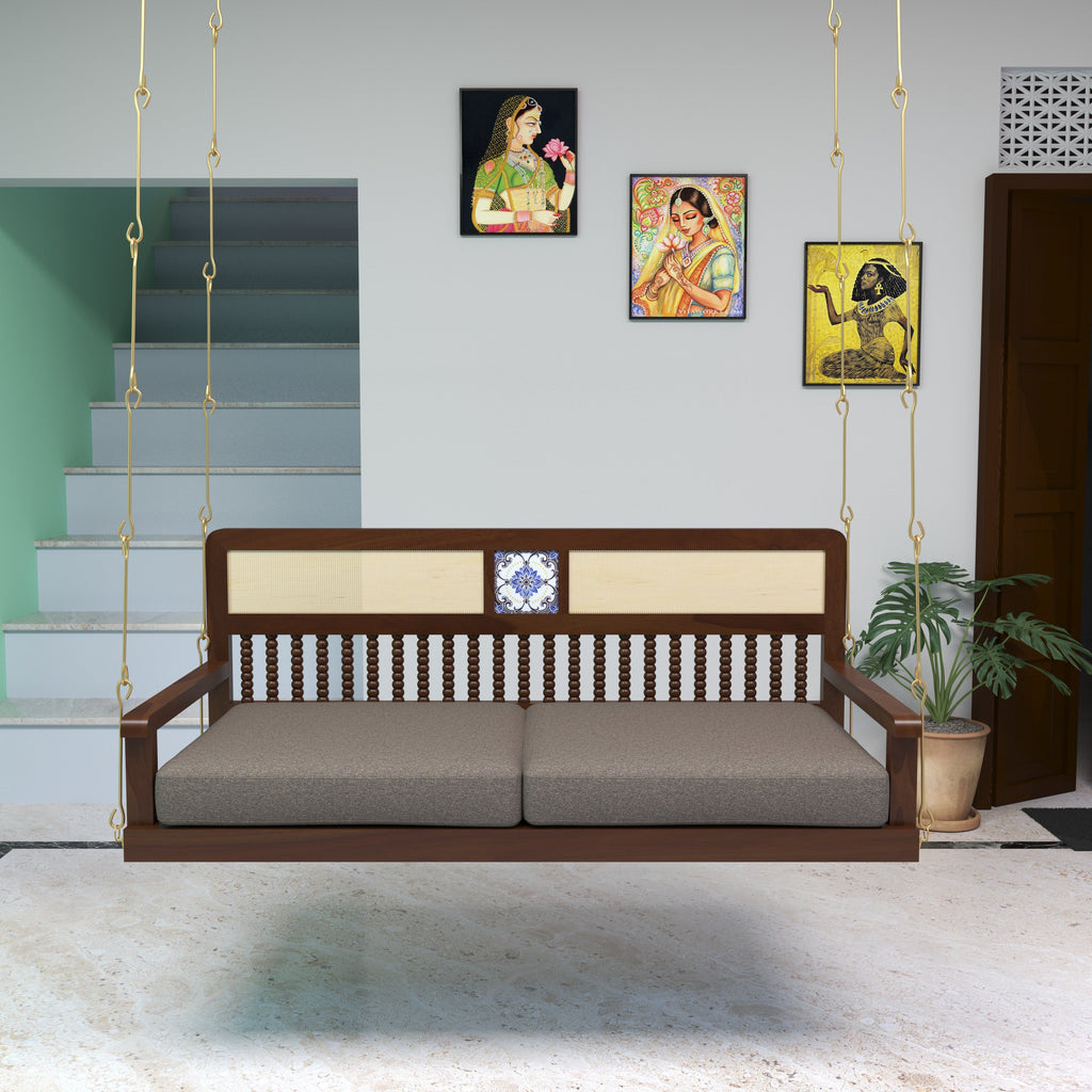Iona Upholstered Hanging Swing — view 1