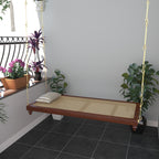 Giselle Solid Wood Hanging Swing — view 1