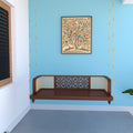 Freya Carved Hanging Swing — view 1
