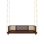 Freya Carved Hanging Swing — view 3