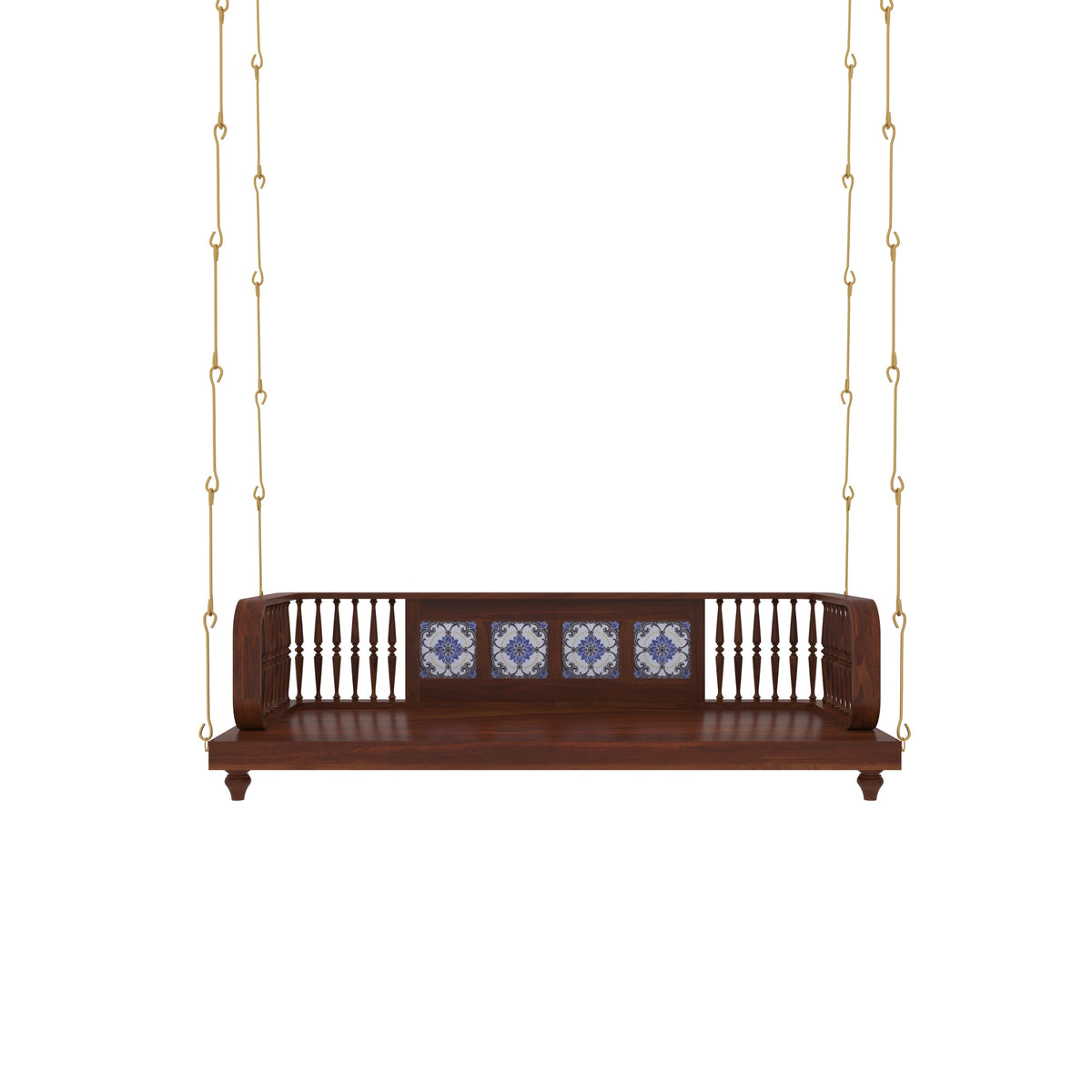 Hazel Inlay Tiled Hanging Swing — view 3