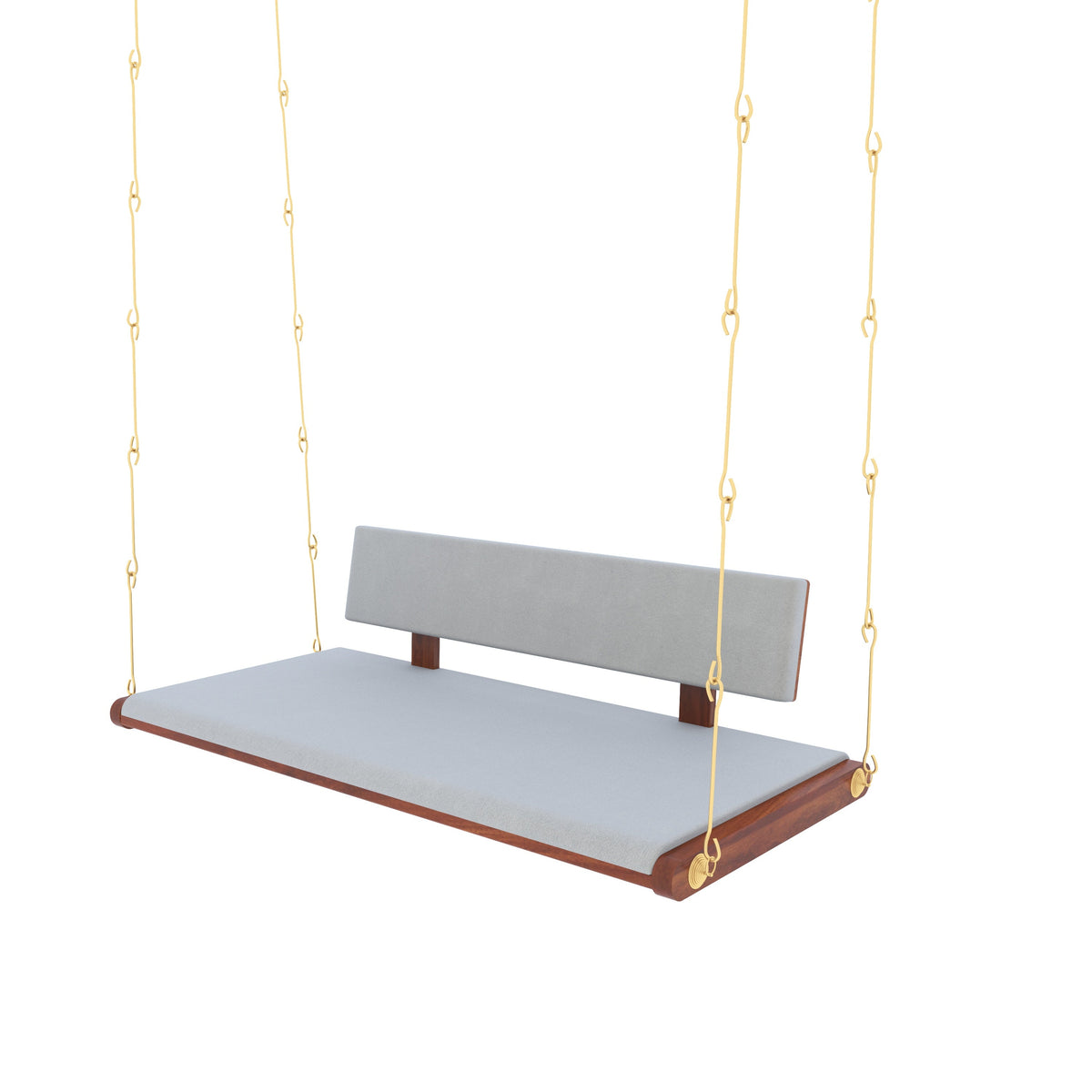 Helena Upholstered Hanging Swing — view 2