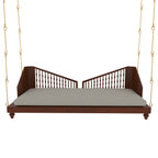 Gaia Spindle Upholstered Hanging Swing — view 3