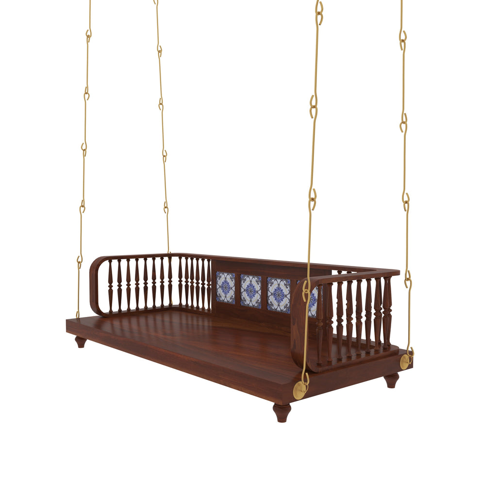 Hazel Inlay Tiled Hanging Swing — view 4
