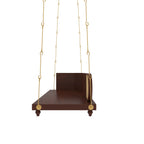 Flora Solid Wood Hanging Swing — view 5